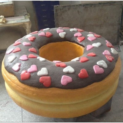 Fiberglass Doughnut Sculpture Fiberglass Chocolate Donut