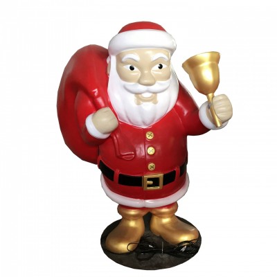 OUYA factory hot promotion LED Christmas Santa Clause Sculpture Christmas Decoration Lighting